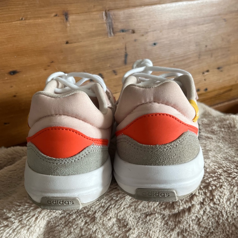 Adidas Light Pink and White Shoes - Picture 7 of 14